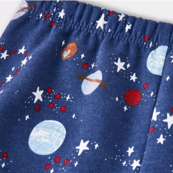 Baby Girl's Cat & Jack Fleece Universe Stars Planet Sweatshirt & Joggers Set - Picture 10 of 10